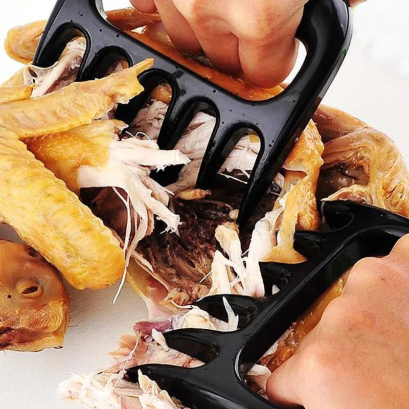BEARCLAWS : Paire de Griffes d'Ours pour Barbecue et Viande Effilochée
