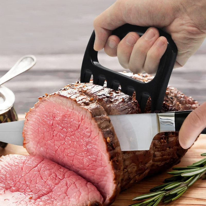 BEARCLAWS : Paire de Griffes d'Ours pour Barbecue et Viande Effilochée