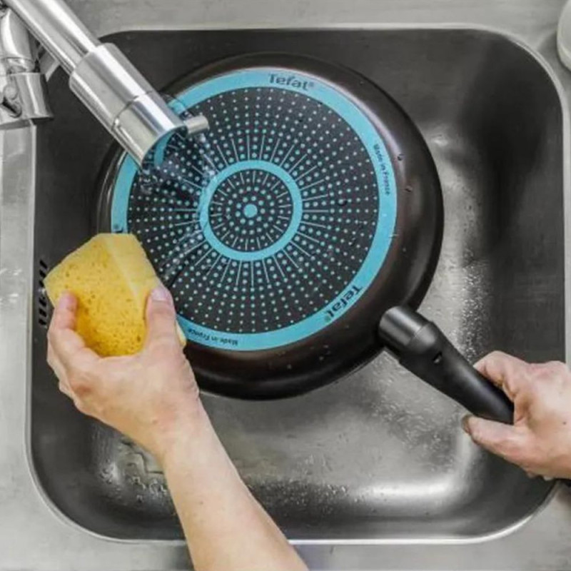 TEFAL2428 : Set de 2 Poêles TEFAL Easy Cook & Clean 24 - 28 cm Tous Feux sauf Induction