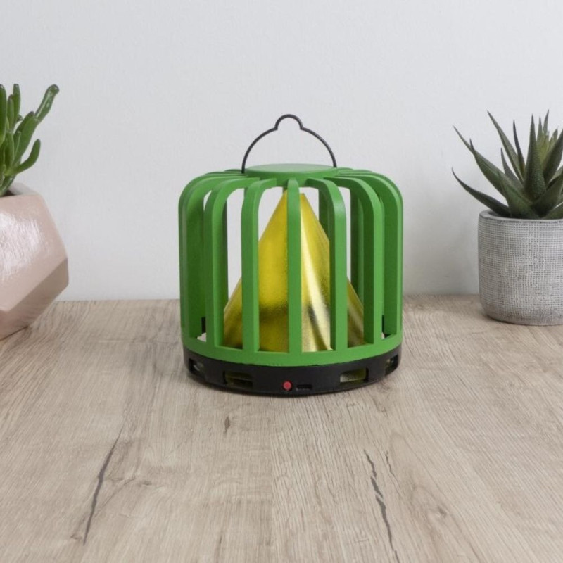 CACTUS TRAP : Piège Collant et Lumineux Anti insectes - Rechargeable