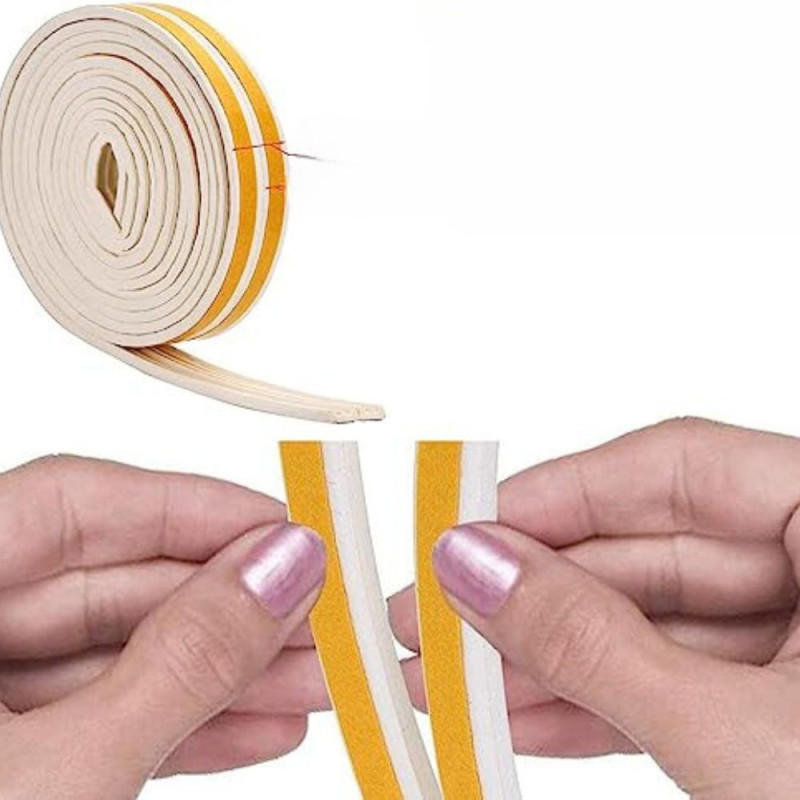 WINDOW SEAL : Joint d'Isolation Adhésif pour Portes et Fenêtres en Caoutchouc