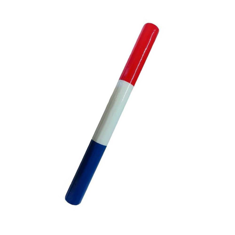 Bâton tube mousse lumineux à LED tricolore bleu/blanc/rouge France