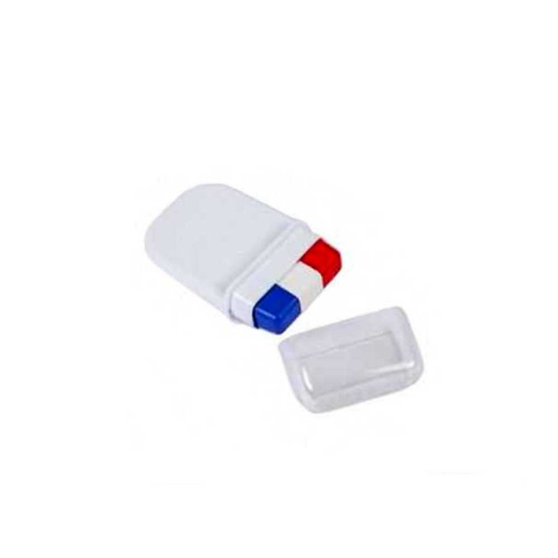 Stick crayon de maquillage supporter drapeau tricolore bleu/blanc/rouge France