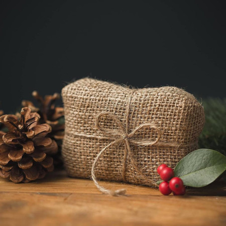 Ficelle en jute naturelle brune - 2mm x 40m - Corde ce chanvre épaisse pour décoration, jardin, bricolage, art et artisanat