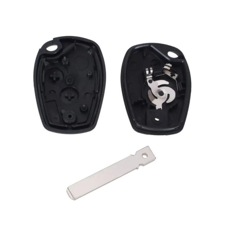 Coque de Clé Vague à 2 Boutons pour Véhicules CLIO MEGANE LAGUNA