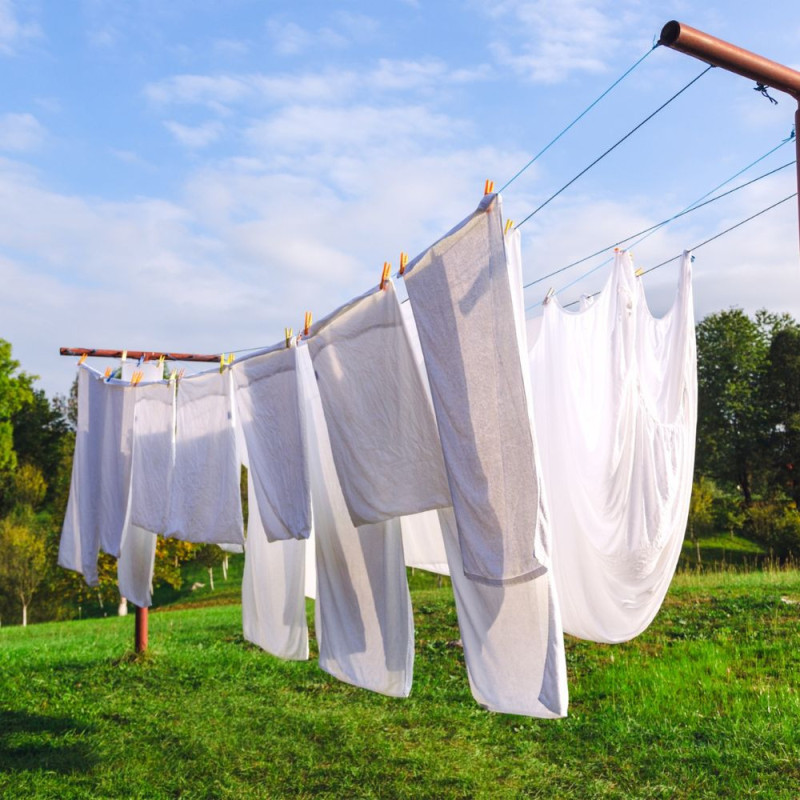 Corde à linge en âme acier avec tendeur - 3mm x 20M