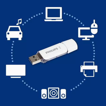 Clé USB Philipps 2.0 8/16/32 ou 64 GB