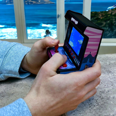 Mini Borne Arcade Reset Club - 200 Jeux Rétro 8 bits