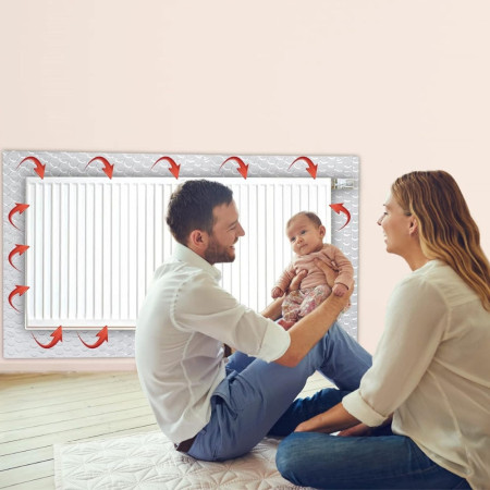 REFLECTOR : Réflecteur de chaleur pour radiateur et économie d'énergie