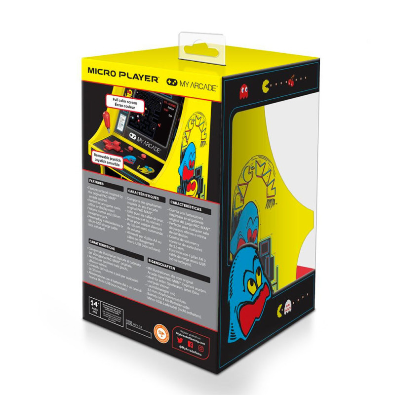 Mini Borne d'Arcade Pac-Man™ - My Arcade