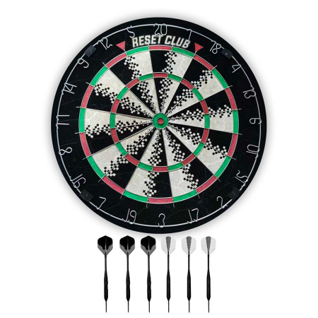 Jeu d'Adresse Cible avec Lot de 6 Fléchettes
