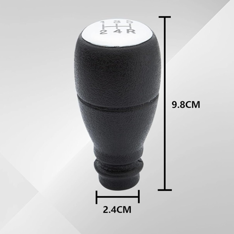 Pommeau de Levier de Vitesse Manuel 5 Vitesses pour CITROËN Berlingo PEUGEOT Partner Monospace Partner Camionette Partner Camion