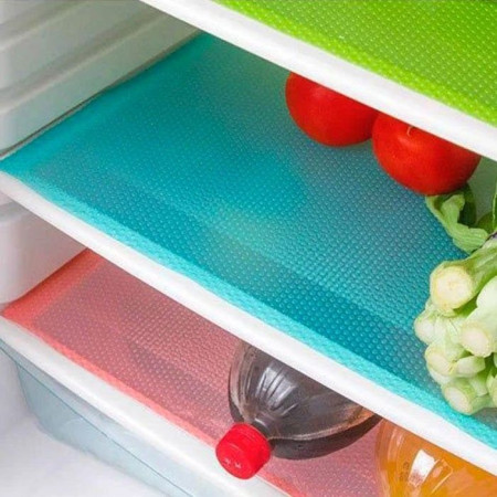 Tapis de Frigo Réfrigérateur Anti-Bactériens