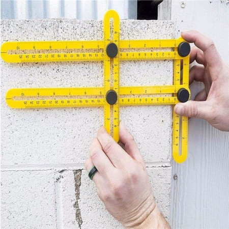 Regle Angle Pliable Multifonction de Mesure Multi Angles