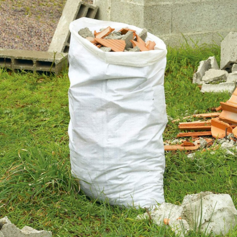 Lot de 5 Sacs Multi-Usages Ultra Résistants - 70 litres de Volume, Charge Max de 30kg par Sac