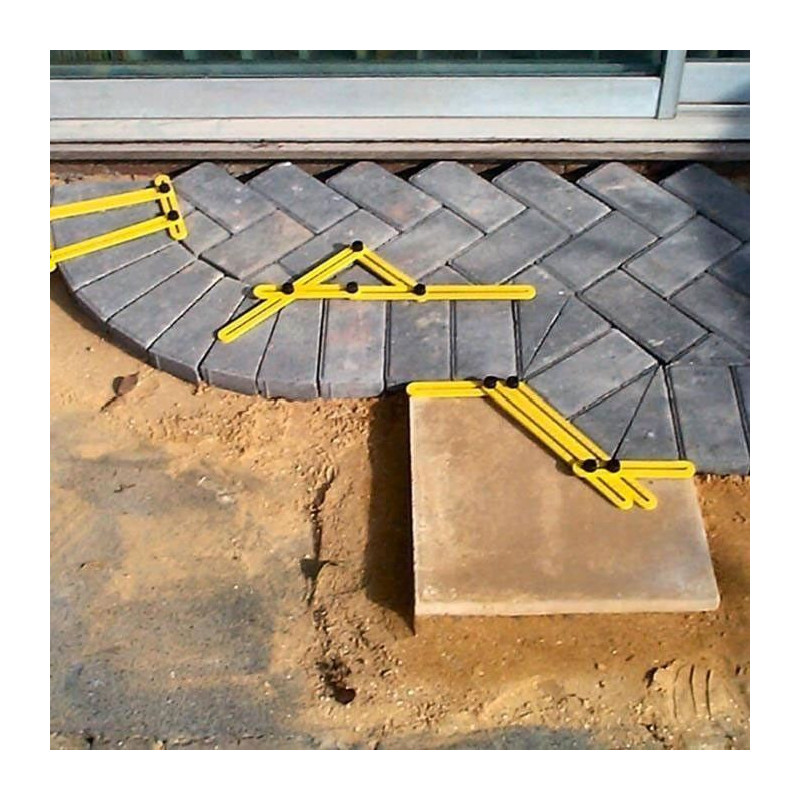 Regle Angle Pliable Multifonction de Mesure Multi Angles