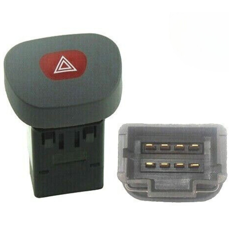 Bouton de Warning Ovale pour Renault Clio II