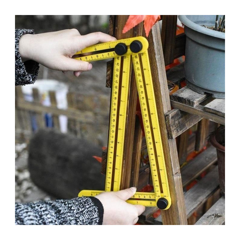 Regle Angle Pliable Multifonction de Mesure Multi Angles