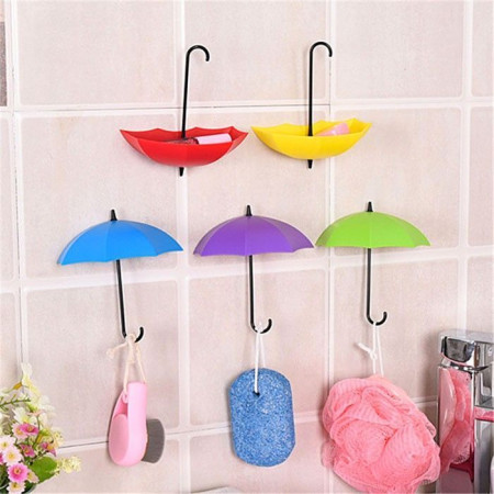 Pack de 6 Parapluies Vide Poche avec Fixation Murale