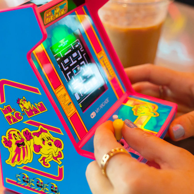 Mini Borne d'Arcade Ms. Pac-Man™ - My Arcade