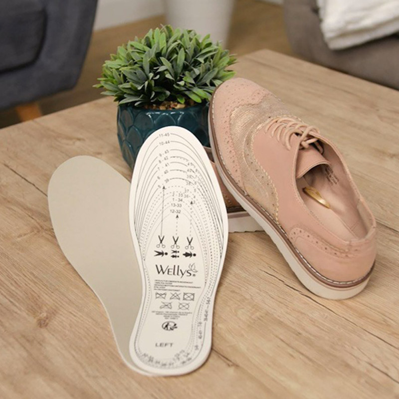 AIRSOLE : Lot de 2 Paires de Semelles Diatomite Anti Irritation et Transpiration - Pointure 35 au 45
