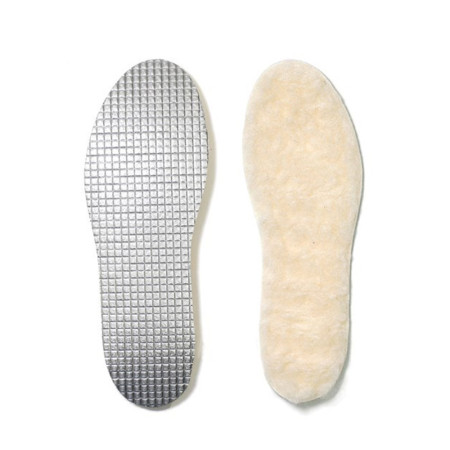 THERMIC INSOLES : Paire de Semelles Thermiques Douces et Chaudes Découpables du 36 au 46