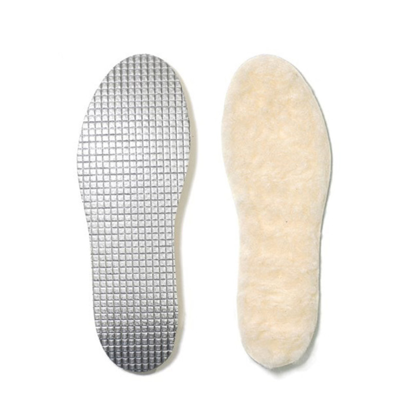 THERMIC INSOLES : Paire de Semelles Thermiques Douces et Chaudes Découpables du 36 au 46