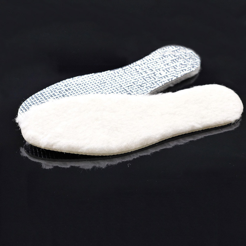 THERMIC INSOLES : Paire de Semelles Thermiques Douces et Chaudes Découpables du 36 au 46