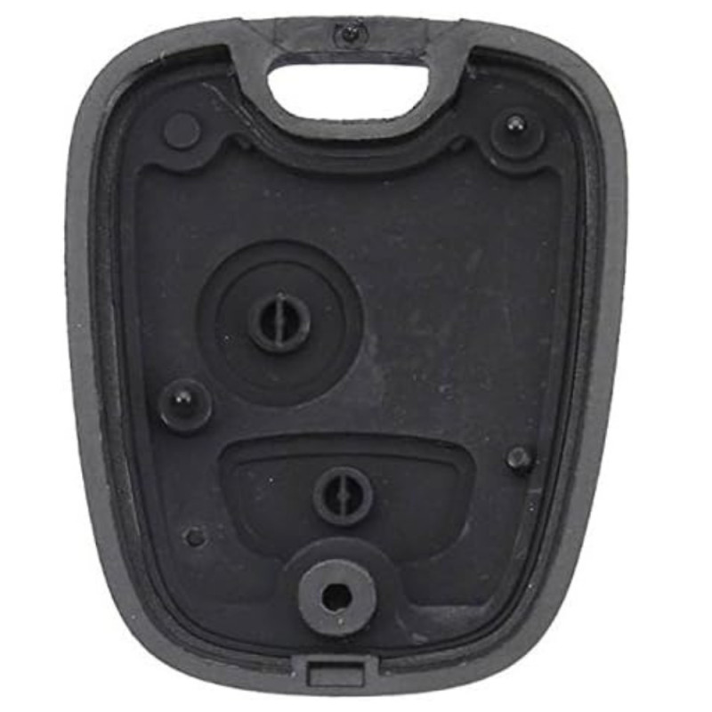 Coque de Clé Rabattable à 2 Boutons Compatible Voitures PEUGEOT 106, 107, 206, 207, 306, 307 & CITROËN C1, C2, C3, C4, C5