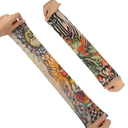 Lot de 6 Manchettes de Tatouages Différents