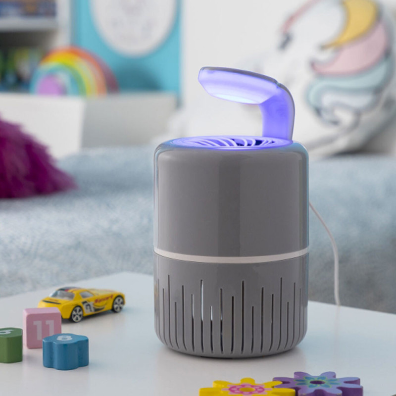 KLDRAIN : Lampe Anti-Moustiques à Aspiration Silencieuse avec LED UV