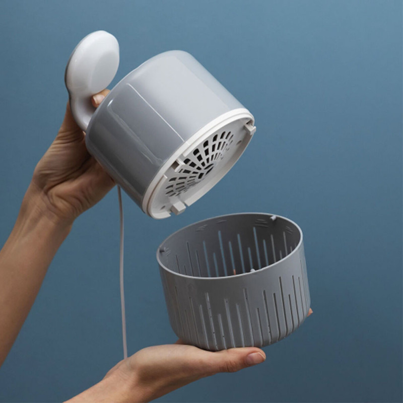 KLDRAIN : Lampe Anti-Moustiques à Aspiration Silencieuse avec LED UV