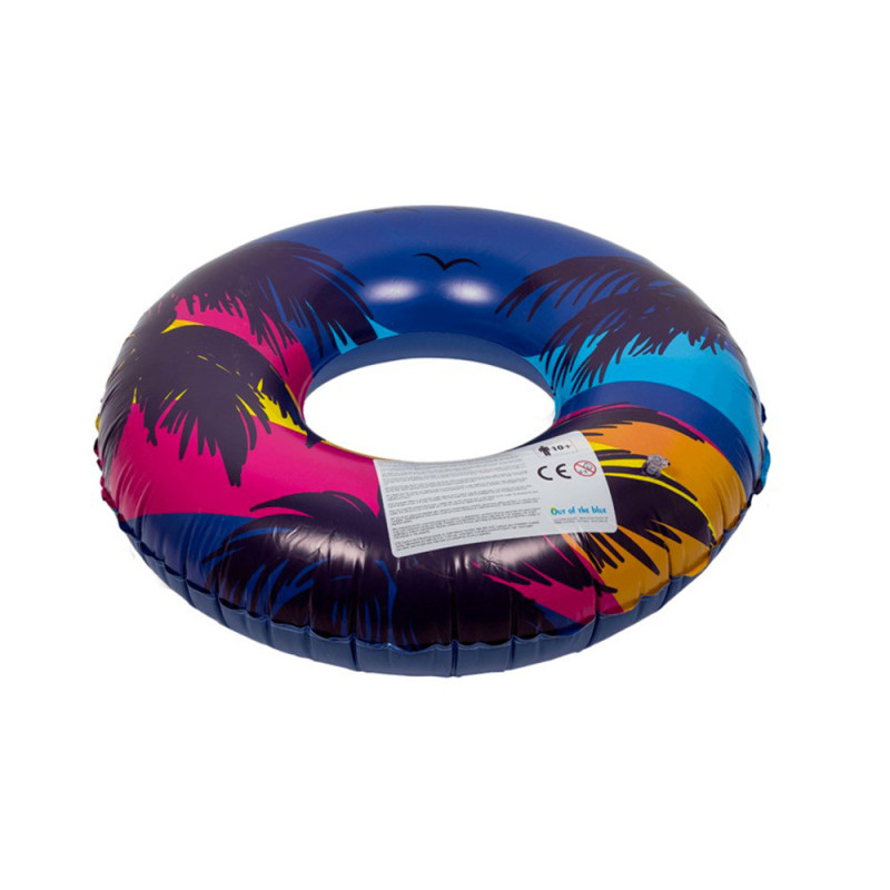 PALMBUOY : Bouée Gonflable Palmier et Sunset Retro 90 cm