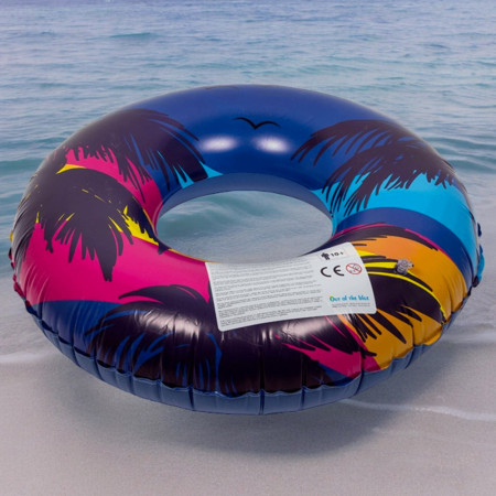 PALMBUOY : Bouée Gonflable Palmier et Sunset Retro 90 cm