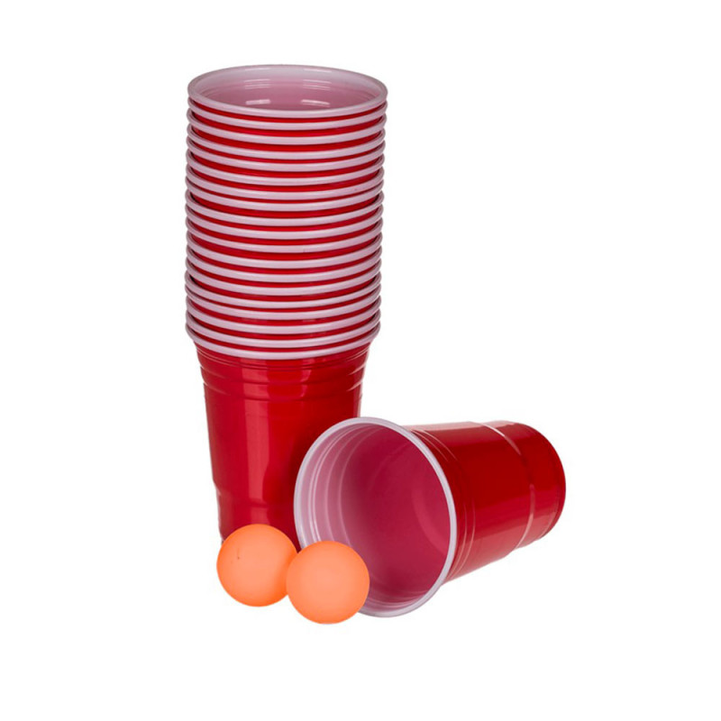 POOL PONG GAME : Matelas Gonflable de Beer Pong avec Accessoires pour Piscine