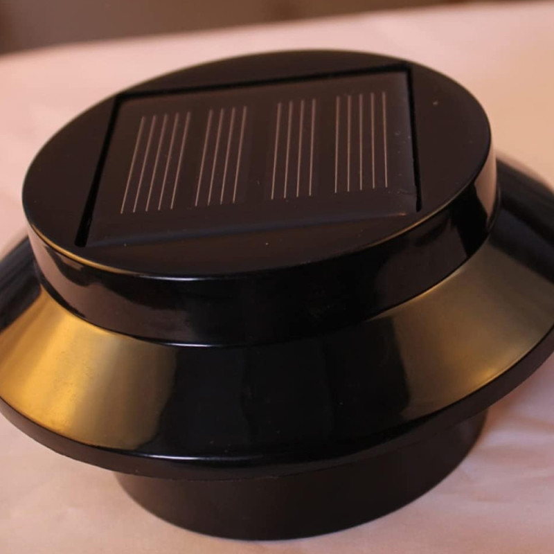 Pack de 3 Lampes Solaires pour Gouttière: Éclairez Votre Jardin ou Terrasse Facilement !
