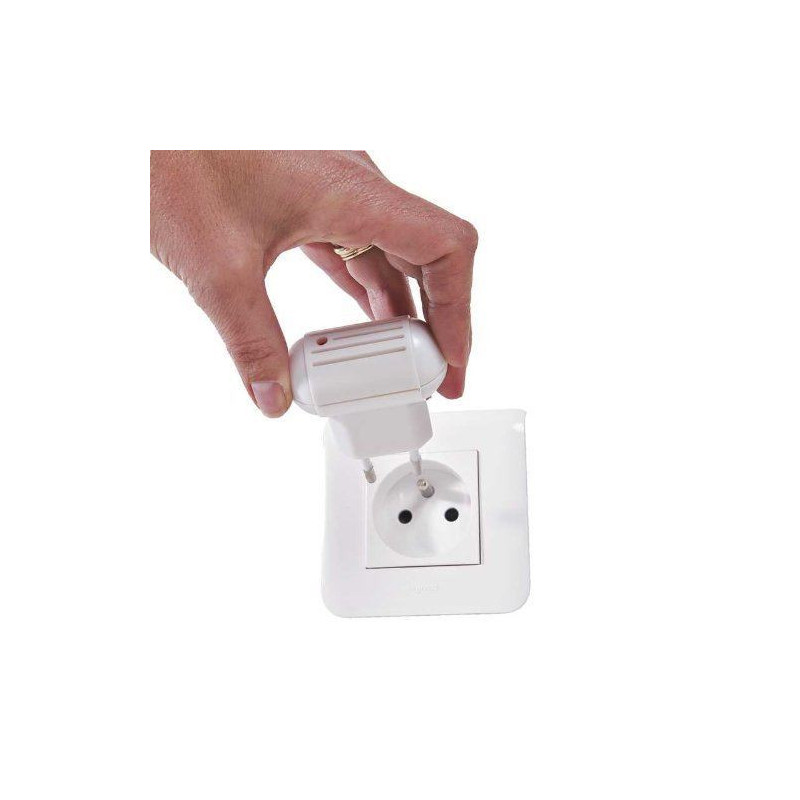 Pack de 3 Prises Répulsif Moustique à Ultrasons avec LED