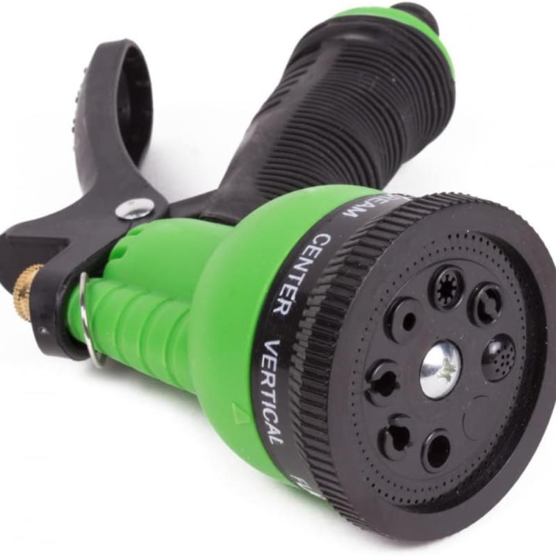 Pistolet d'Arrosage Multifonctions avec 7 Modes d'Arrosage - Idéal l'Entretien du Jardin