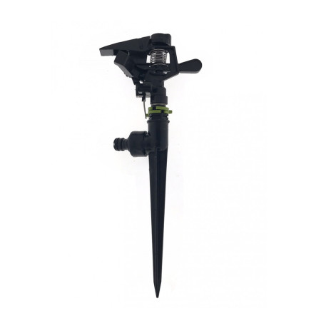 ROTAJET : Arroseur de Jardin sur Piquet avec Jet Réglable et Rotation 30° - 360°