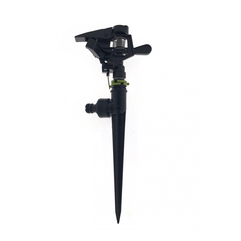 ROTAJET : Arroseur de Jardin sur Piquet avec Jet Réglable et Rotation 30° - 360°