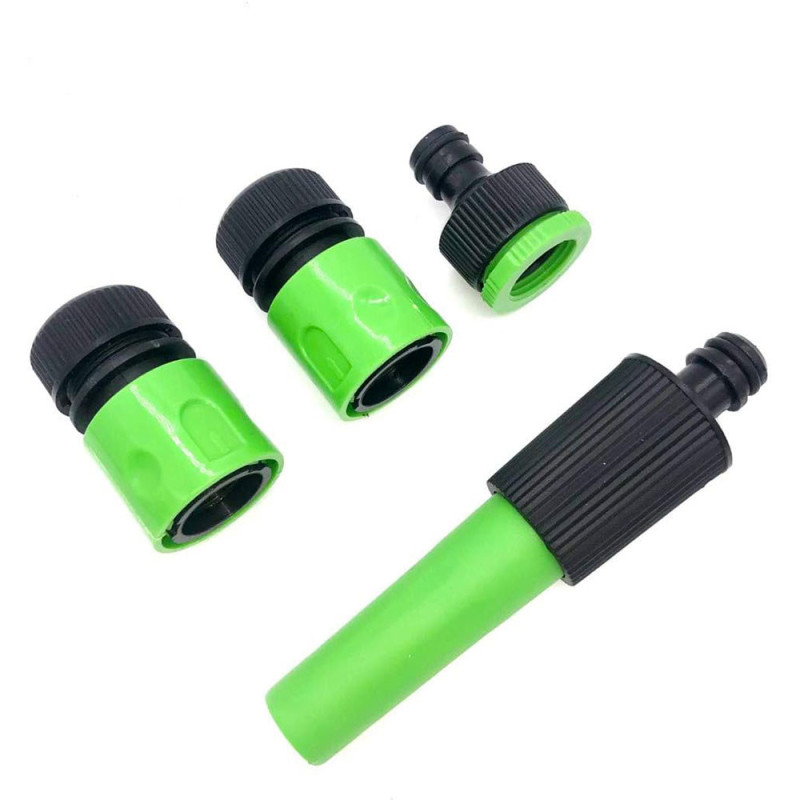 Kit de 4 Raccords de Tuyau Universel 1/2" avec Accessoires Pratiques
