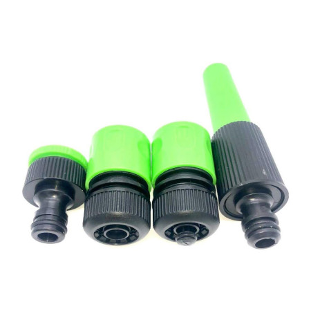 Kit de 4 Raccords de Tuyau Universel 1/2" avec Accessoires Pratiques