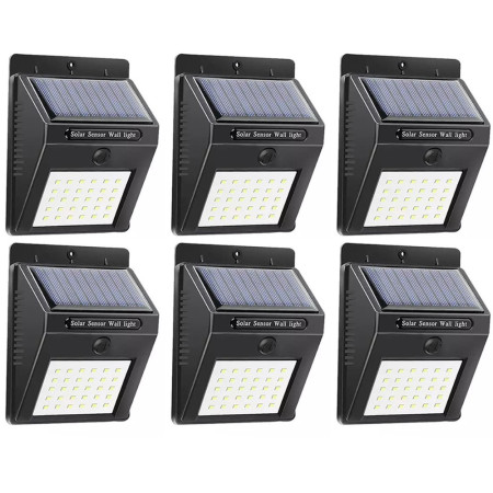 SOLARNA : Lampe LED Solaire Avec Capteur De Mouvement 120°
