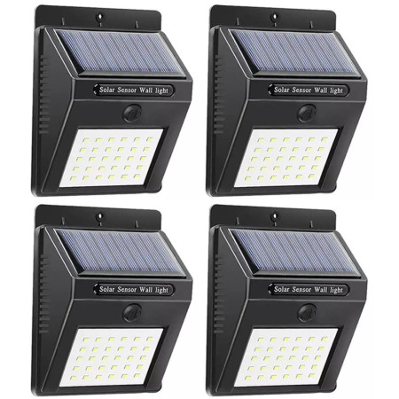 SOLARNA : Lampe LED Solaire Avec Capteur De Mouvement 120°