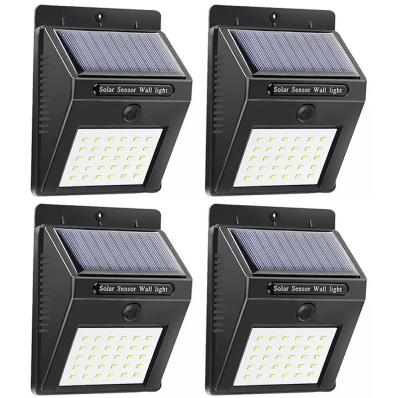 SOLARNA : Lampe LED Solaire Avec Capteur De Mouvement 120°