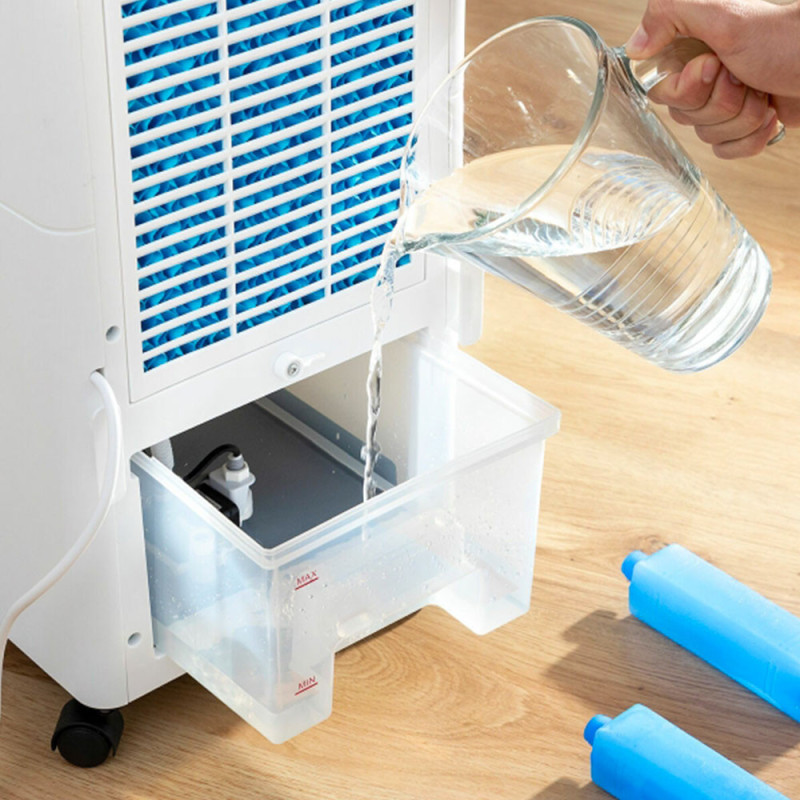 COLDER : Climatiseur à Évaporation Portable Multifonction - 5 L - 65 W - 3 Vitesses