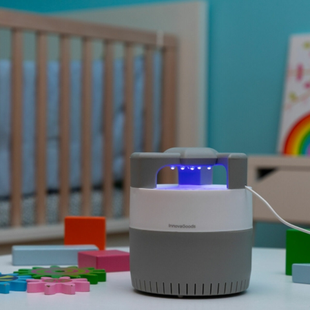 Lampe Anti-Moustiques à Aspiration Puissante et Silencieuse avec 6 LED UV