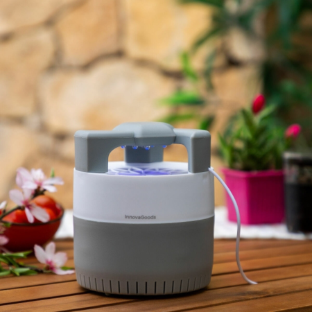 Lampe Anti-Moustiques à Aspiration Puissante et Silencieuse avec 6 LED UV