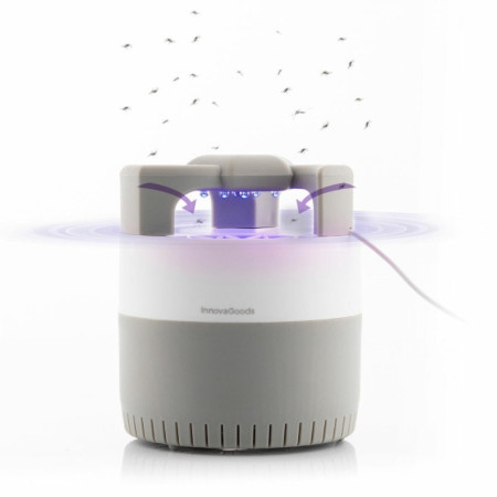 Lampe Anti-Moustiques à Aspiration Puissante et Silencieuse avec 6 LED UV