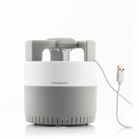 Lampe Anti-Moustiques à Aspiration Puissante et Silencieuse avec 6 LED UV